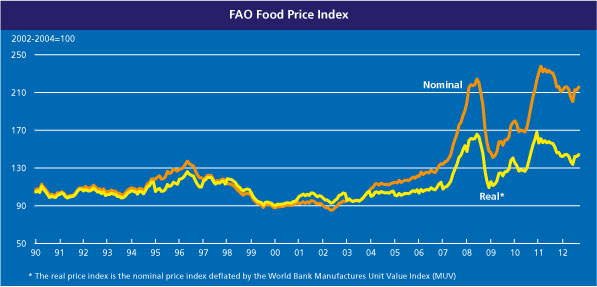FAO Food Price Index 